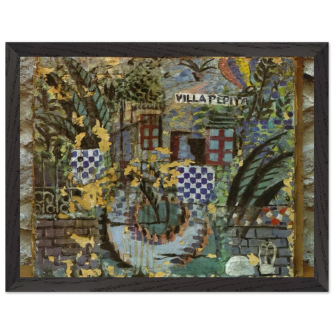 VILLA PEPITA by Salvador Dali — Framed art print at Zephyeer