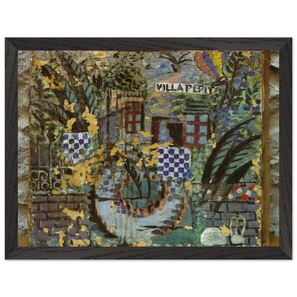 VILLA PEPITA by Salvador Dali — Framed art print at Zephyeer