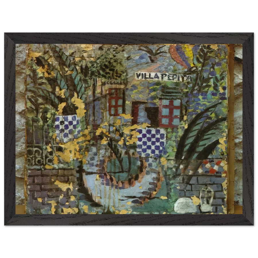 VILLA PEPITA by Salvador Dali — Framed art print at Zephyeer