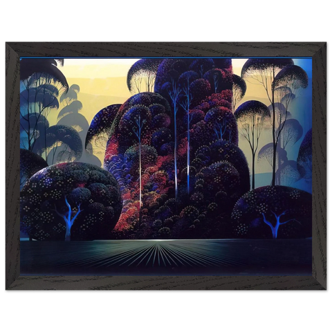 Mendocino by Eyvind Earle — Framed art print at Zephyeer