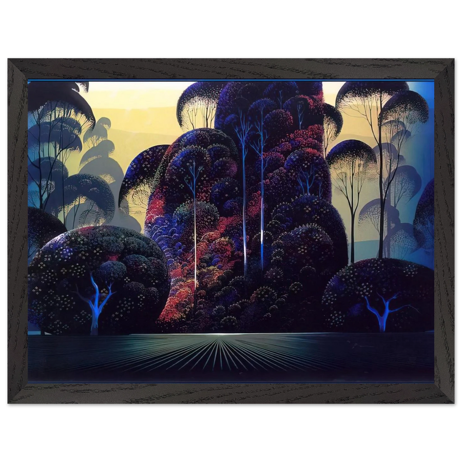 Mendocino by Eyvind Earle — Framed art print at Zephyeer