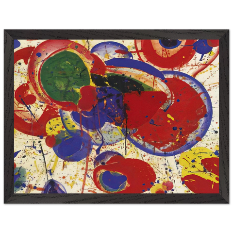 All Red by Sam Francis — Framed art print at Zephyeer