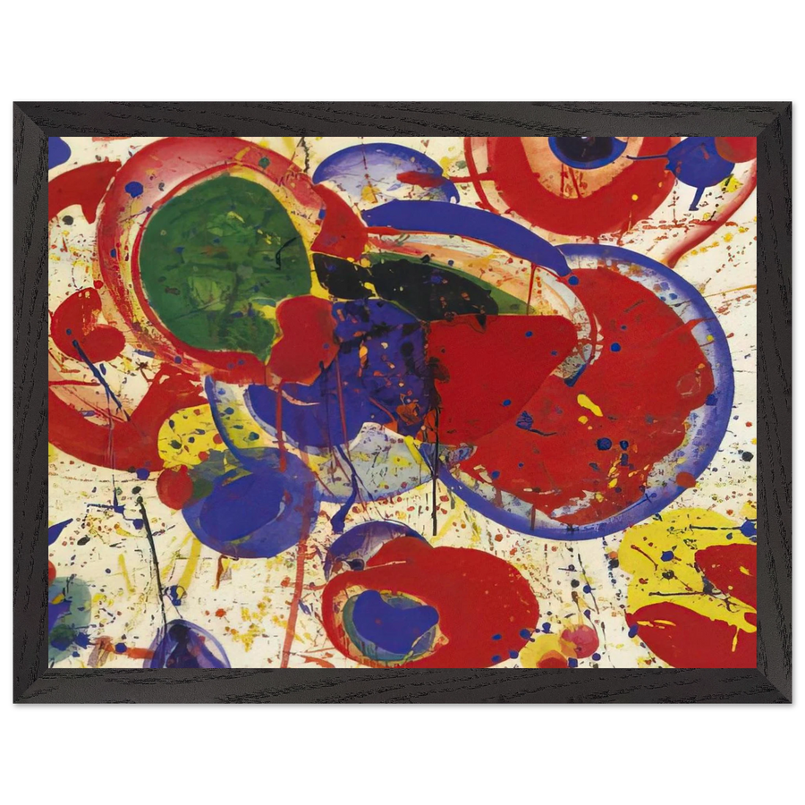 All Red by Sam Francis — Framed art print at Zephyeer
