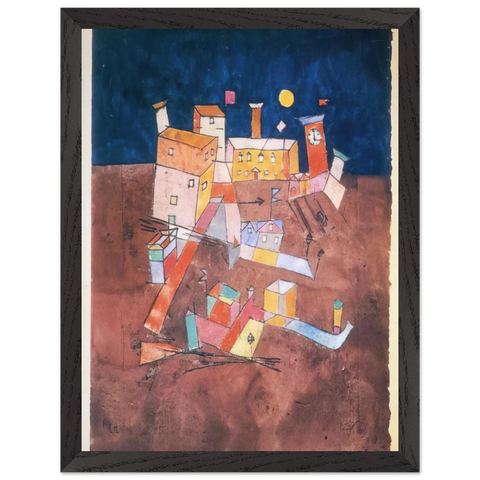 PART OF G 1927 by Paul Klee — Framed art print at Zephyeer