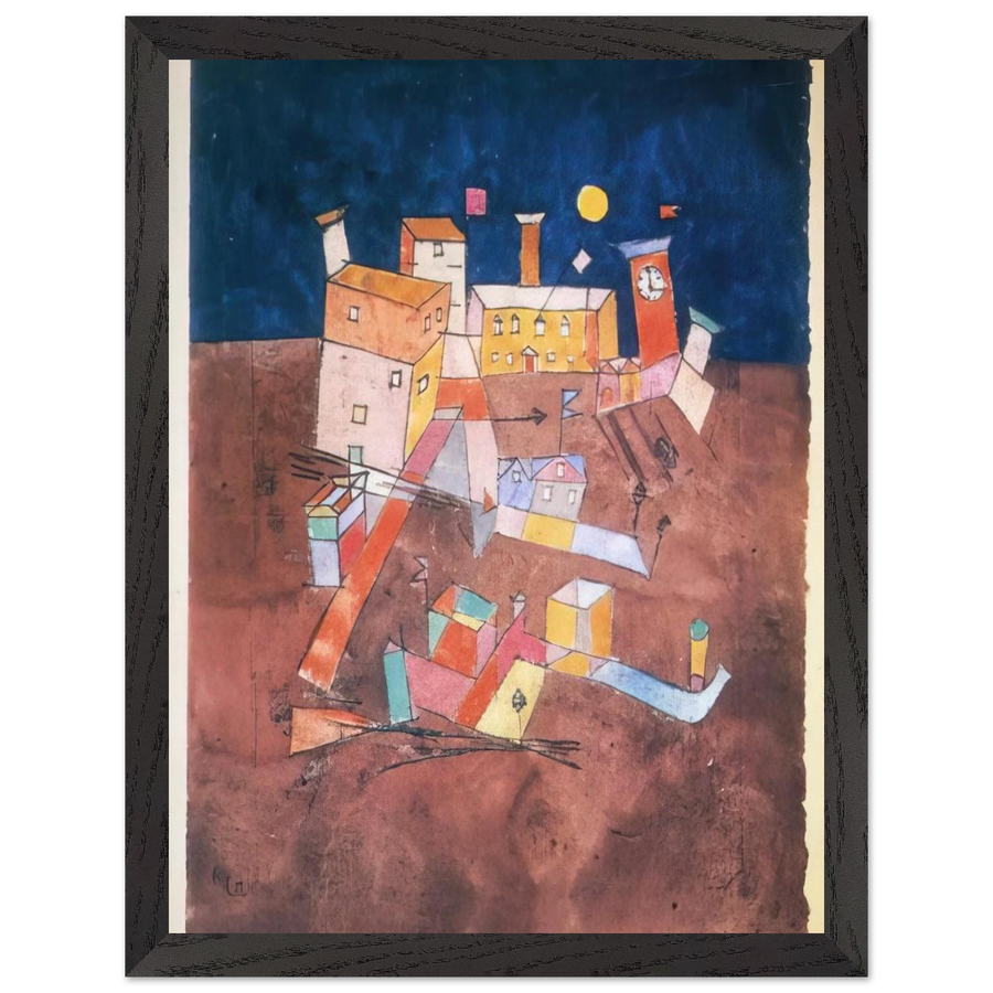 PART OF G 1927 by Paul Klee — Framed art print at Zephyeer