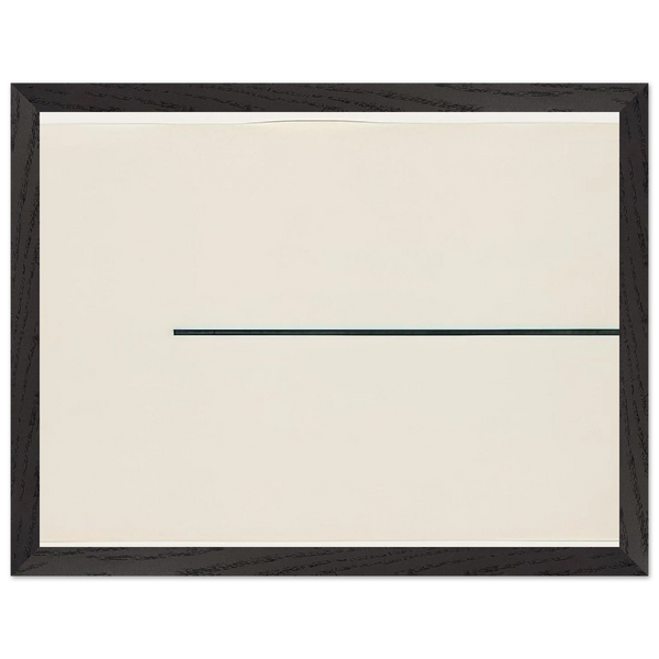 Horizontal Line by Ellsworth Kelly — Framed art print at Zephyeer