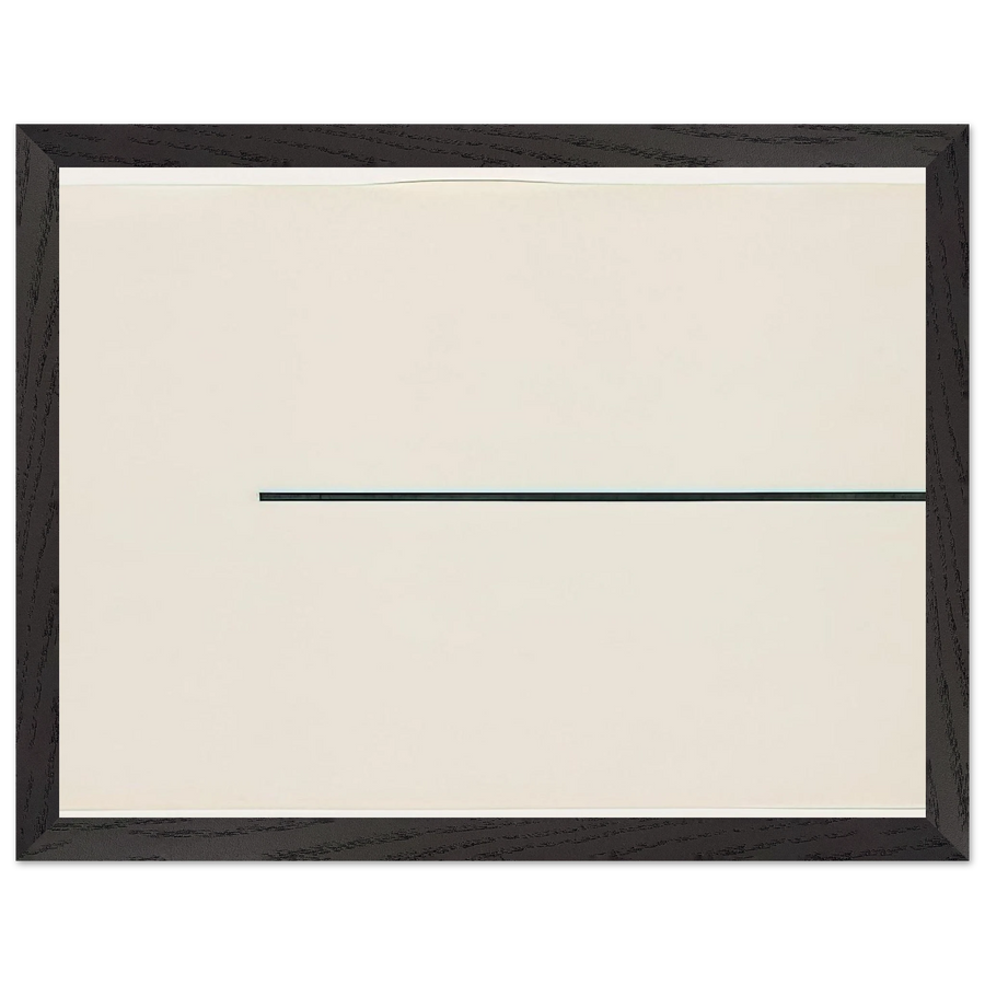 Horizontal Line by Ellsworth Kelly — Framed art print at Zephyeer