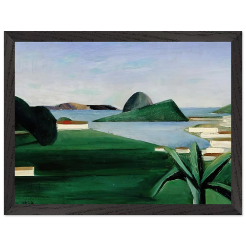 Rio de Janeiro by Tarsila do Amaral — Framed art print at Zephyeer