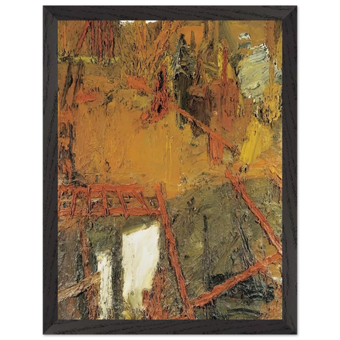 EMPIRE CINEMA MODERN POSTCARD by Frank Auerbach — Framed art print at Zephyeer