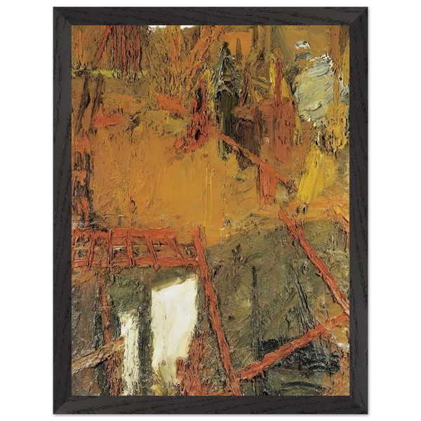 EMPIRE CINEMA MODERN POSTCARD by Frank Auerbach — Framed art print at Zephyeer