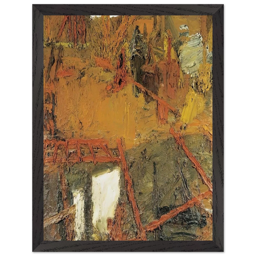 EMPIRE CINEMA MODERN POSTCARD by Frank Auerbach — Framed art print at Zephyeer