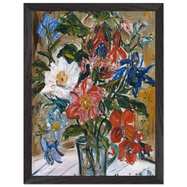 VASE WITH FLOWERS by Maurice Utrillo — Framed art print at Zephyeer