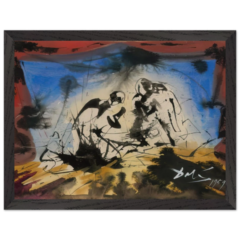 NATIVITY 1959 by Salvador Dali — Framed art print at Zephyeer