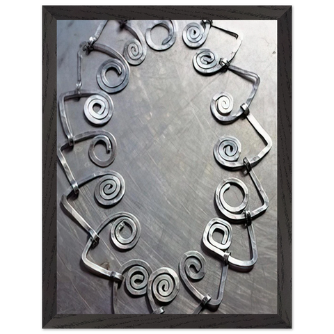 NECKLACE 1930 by Alexander Calder — Framed art print at Zephyeer