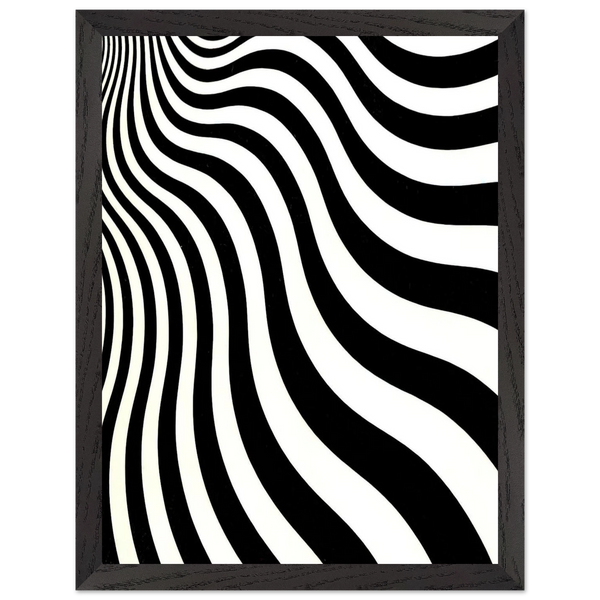 INTAKE 1964 by Bridget Riley — Framed art print at Zephyeer