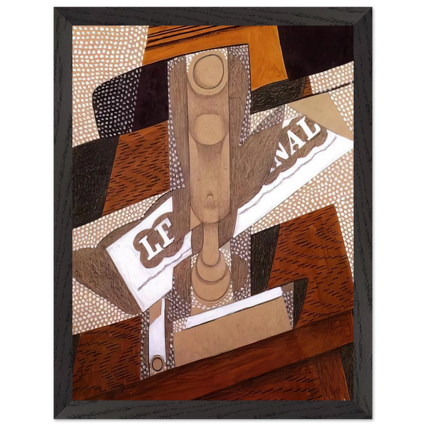 THE PIPE 1916 by Juan Gris — Framed art print at Zephyeer