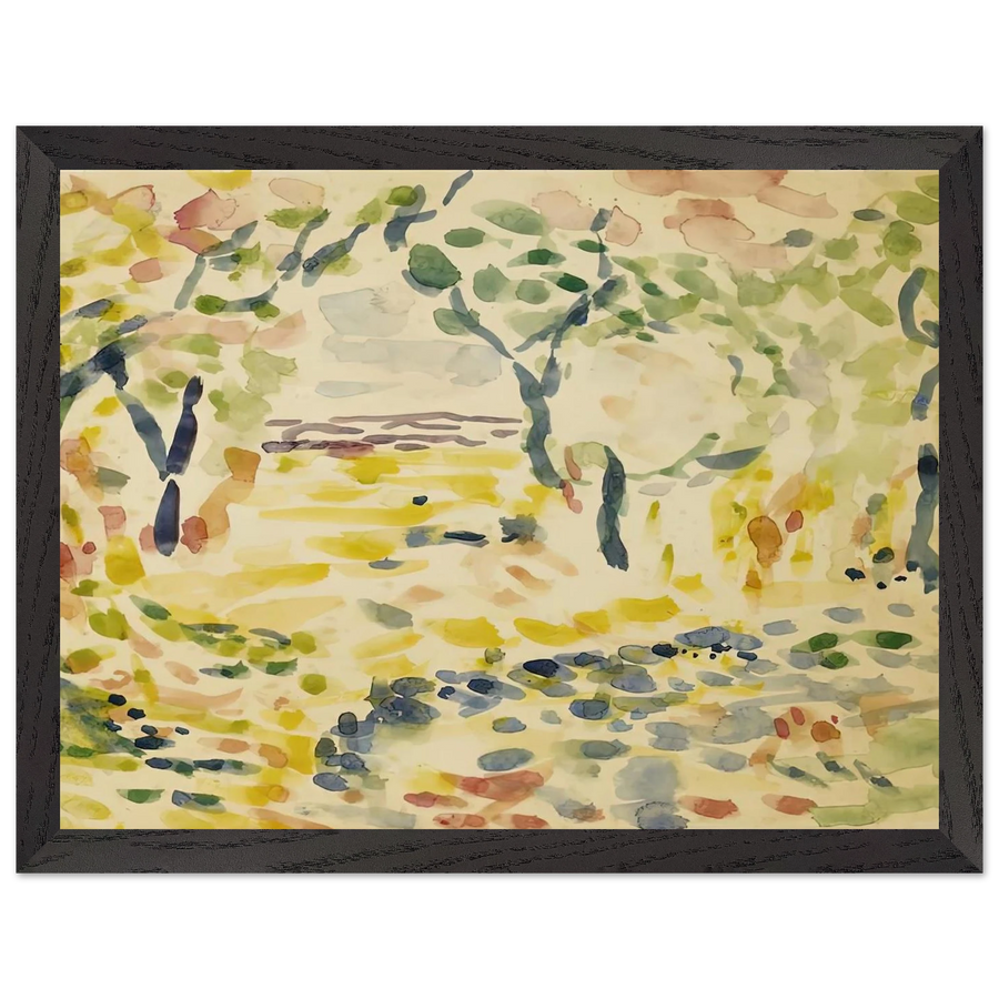 ETUDE POUR LE BONHEUR DE VIVRE 1905 by Henri Matisse — Framed art print at Zephyeer
