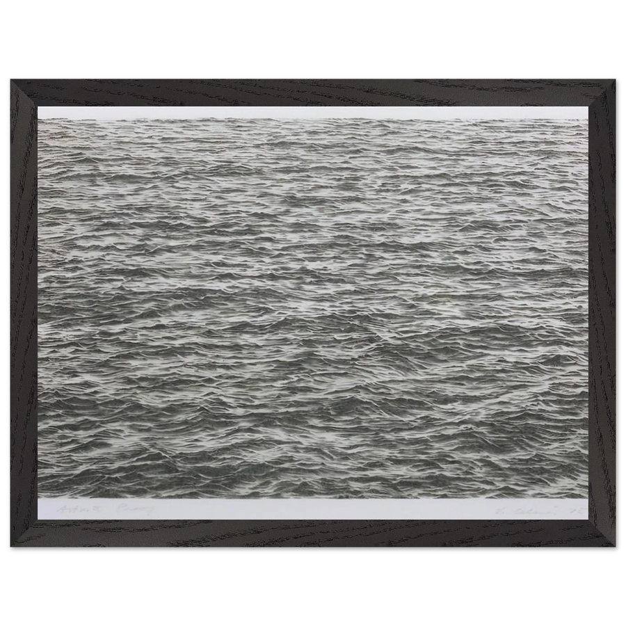 OCEAN 1975 by Vija Celmins — Framed art print at Zephyeer