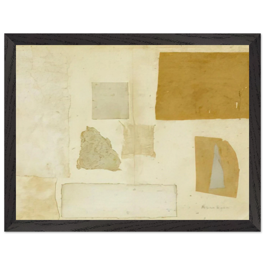 Gray Collage - 1953 by Anne Ryan — Framed art print at Zephyeer