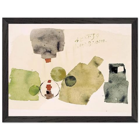 12.XI.59 - 1959 by Julius Bissier — Framed art print at Zephyeer