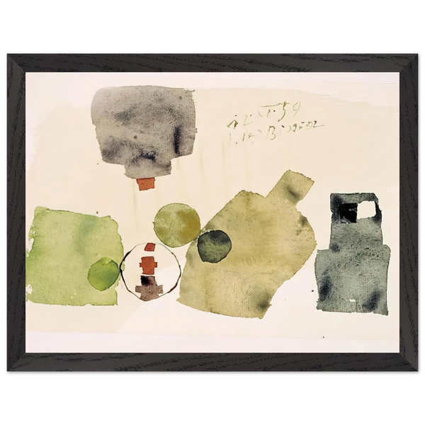 12.XI.59 - 1959 by Julius Bissier — Framed art print at Zephyeer