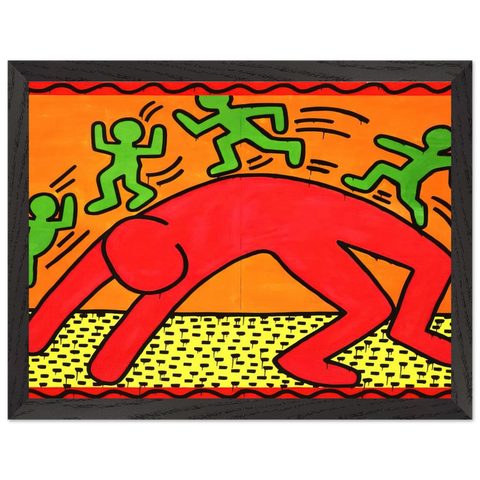 UNTITLED 1982 2 by Keith Haring — Framed art print at Zephyeer
