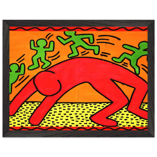 UNTITLED 1982 2 by Keith Haring — Framed art print at Zephyeer