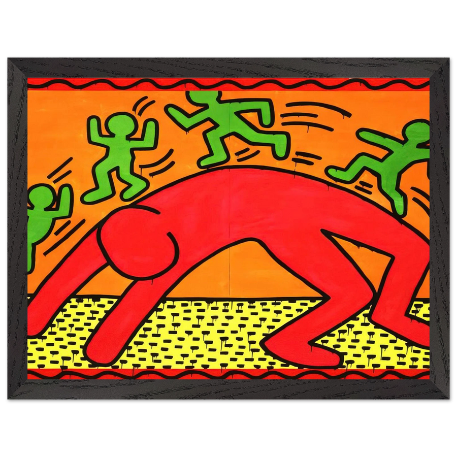 UNTITLED 1982 2 by Keith Haring — Framed art print at Zephyeer