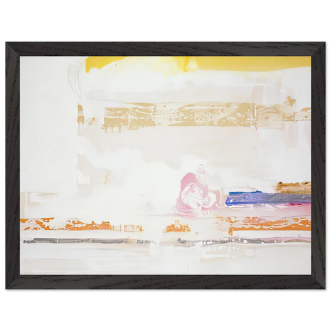 Snow Basin, 1990- by Helen Frankenthaler — Framed art print at Zephyeer