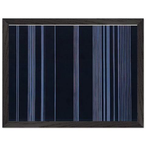 Night Patrol - 1975 by Gene Davis — Framed art print at Zephyeer