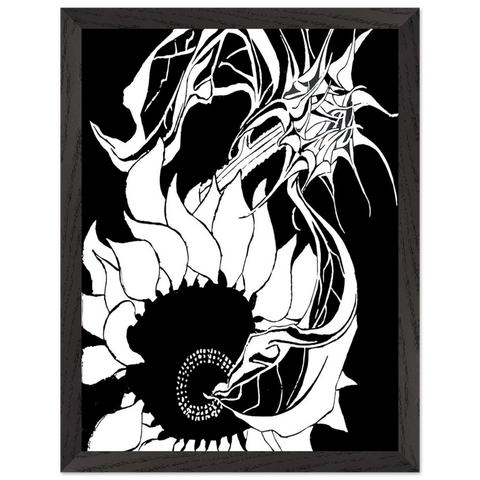 SUNFLOWERS by MC Escher — Framed art print at Zephyeer