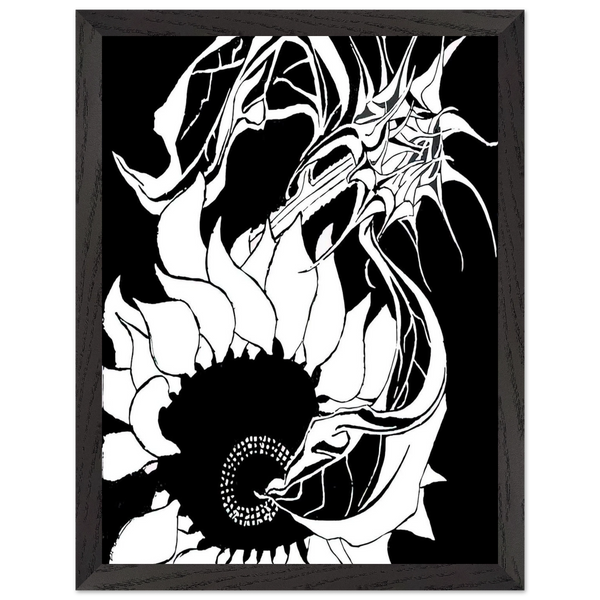 SUNFLOWERS by MC Escher — Framed art print at Zephyeer