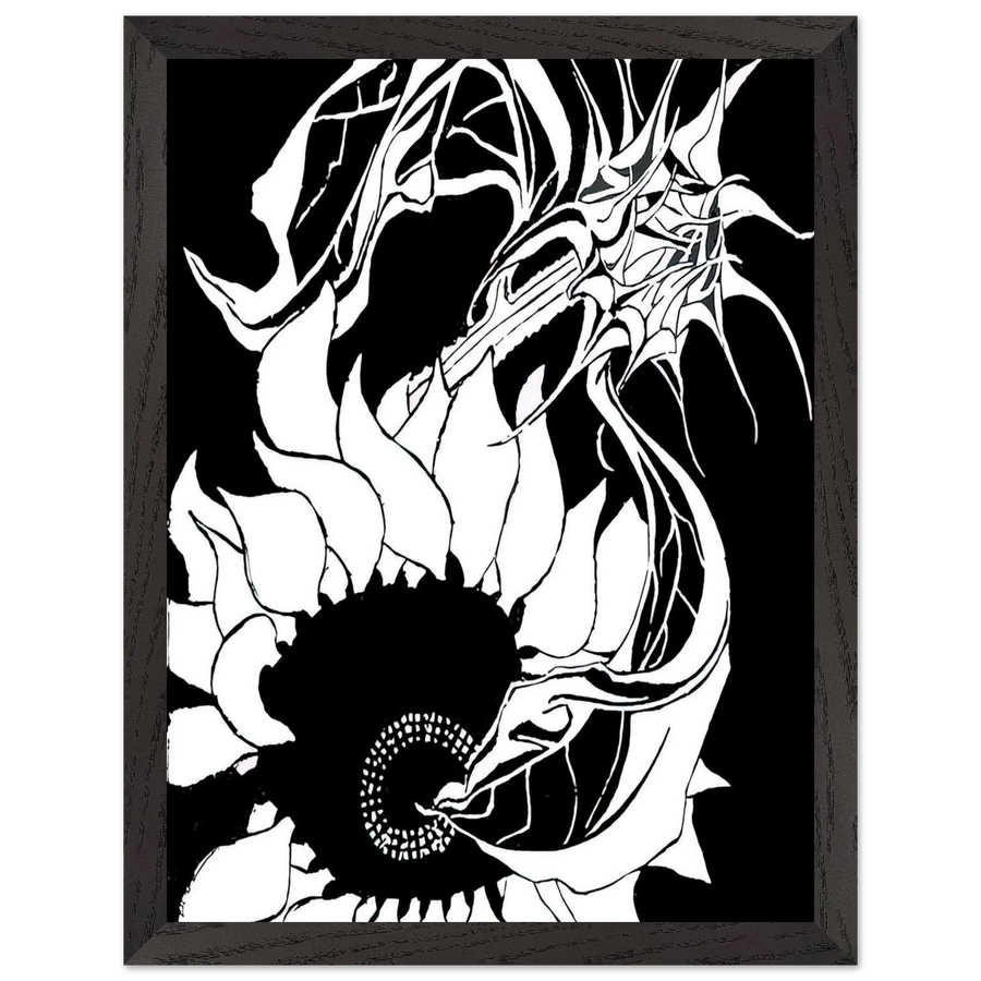 SUNFLOWERS by MC Escher — Framed art print at Zephyeer