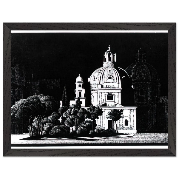 NOCTURNAL ROME 1 by MC Escher — Framed art print at Zephyeer