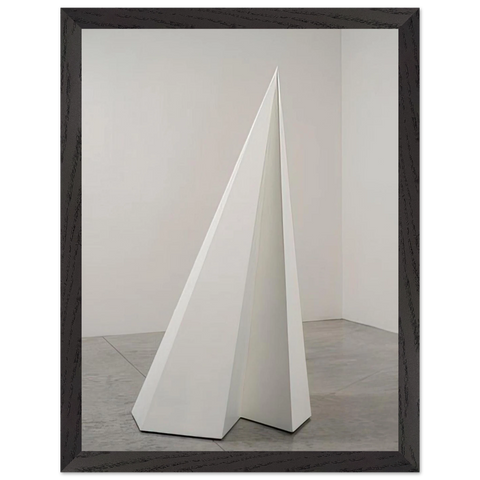 Pyramid #10 by Sol LeWitt — Framed art print at Zephyeer