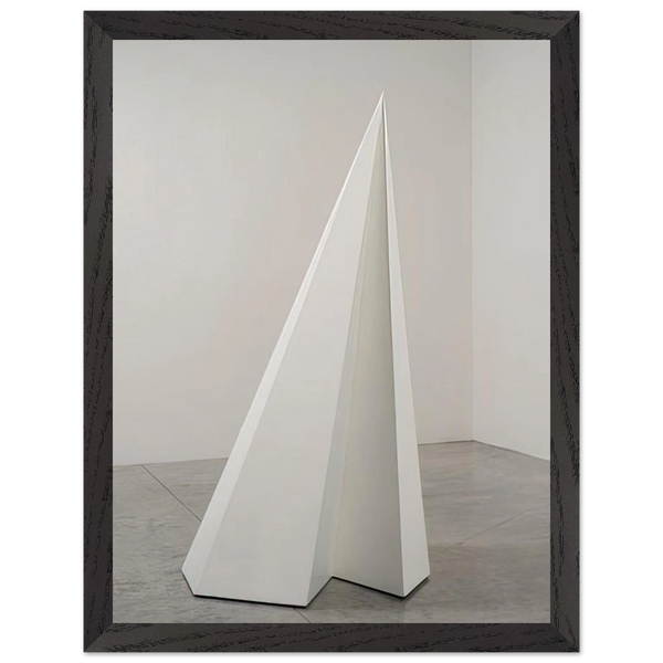 Pyramid #10 by Sol LeWitt — Framed art print at Zephyeer