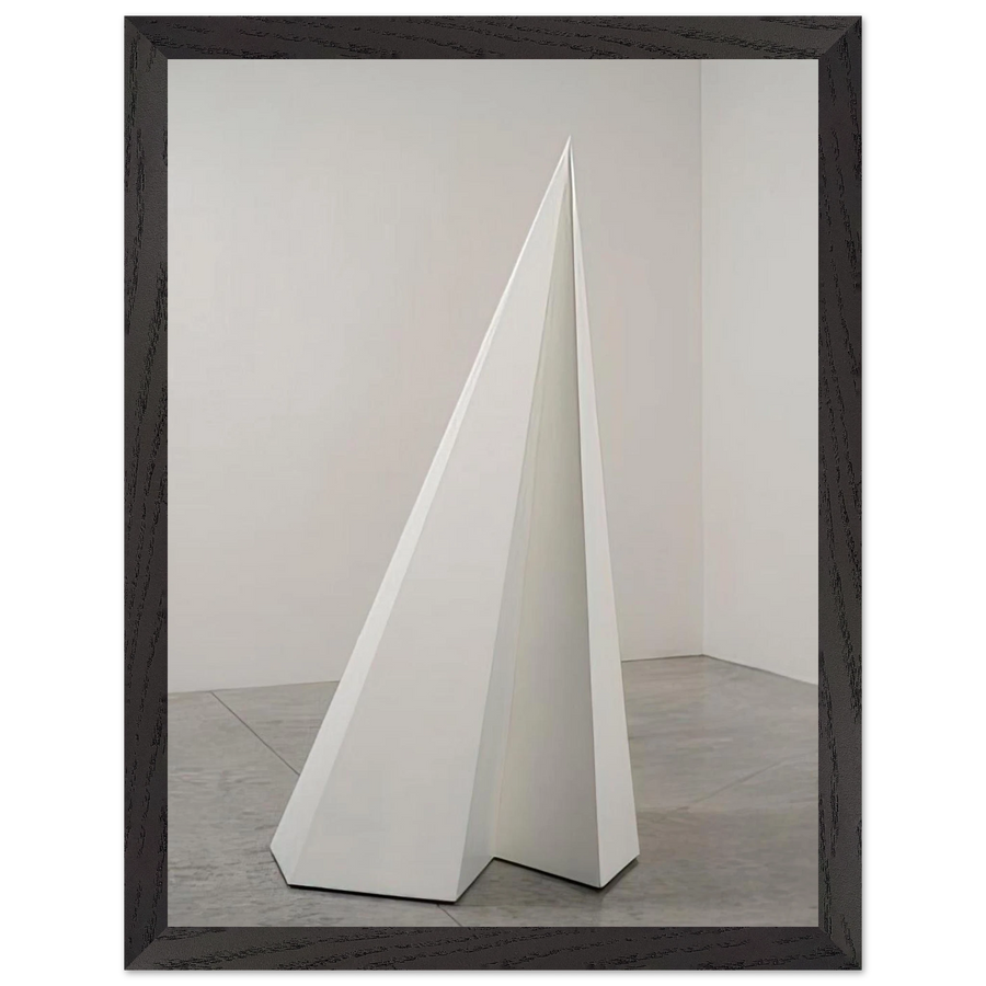 Pyramid #10 by Sol LeWitt — Framed art print at Zephyeer
