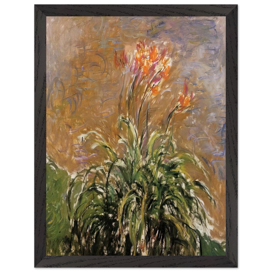 Hamerocallis by Claude Monet — Framed art print at Zephyeer