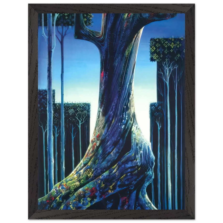 Medieval Forest by Eyvind Earle — Framed art print at Zephyeer