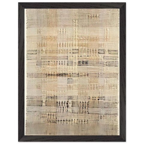 DEVELOPMENT IN ROSE I 1952 by Anni Albers — Framed art print at Zephyeer