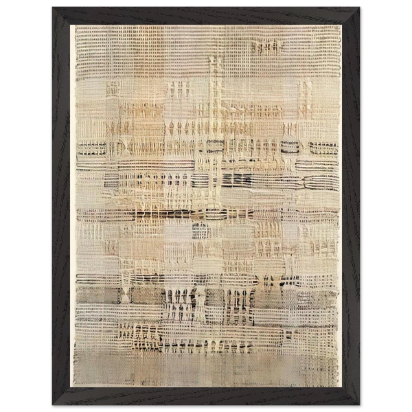 DEVELOPMENT IN ROSE I 1952 by Anni Albers — Framed art print at Zephyeer