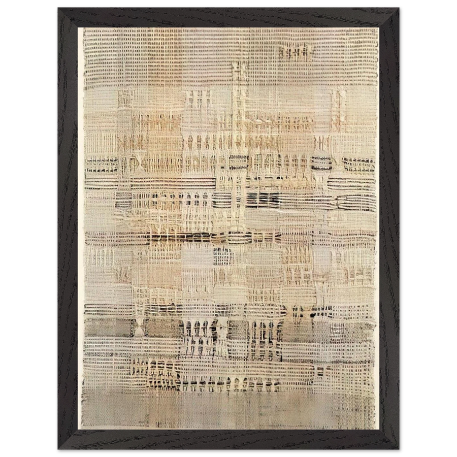DEVELOPMENT IN ROSE I 1952 by Anni Albers — Framed art print at Zephyeer