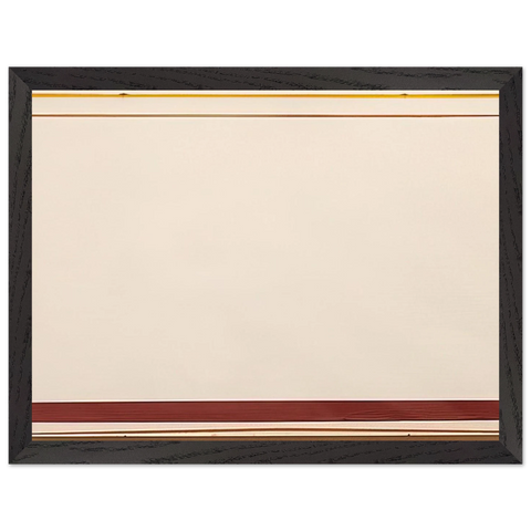 White 7 - 1963 by Larry Zox — Framed art print at Zephyeer