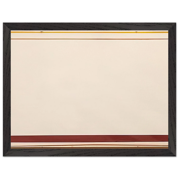 White 7 - 1963 by Larry Zox — Framed art print at Zephyeer