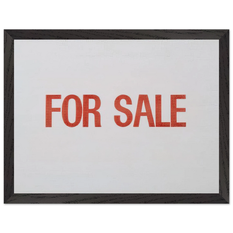 For Sale - 1962 by Billy Apple — Framed art print at Zephyeer