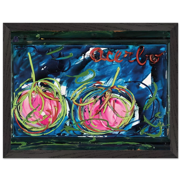 Acerbo - 1984 by Mario Schifano — Framed art print at Zephyeer