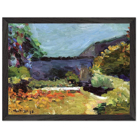 LANDSCAPE 1898 by Henri Matisse — Framed art print at Zephyeer