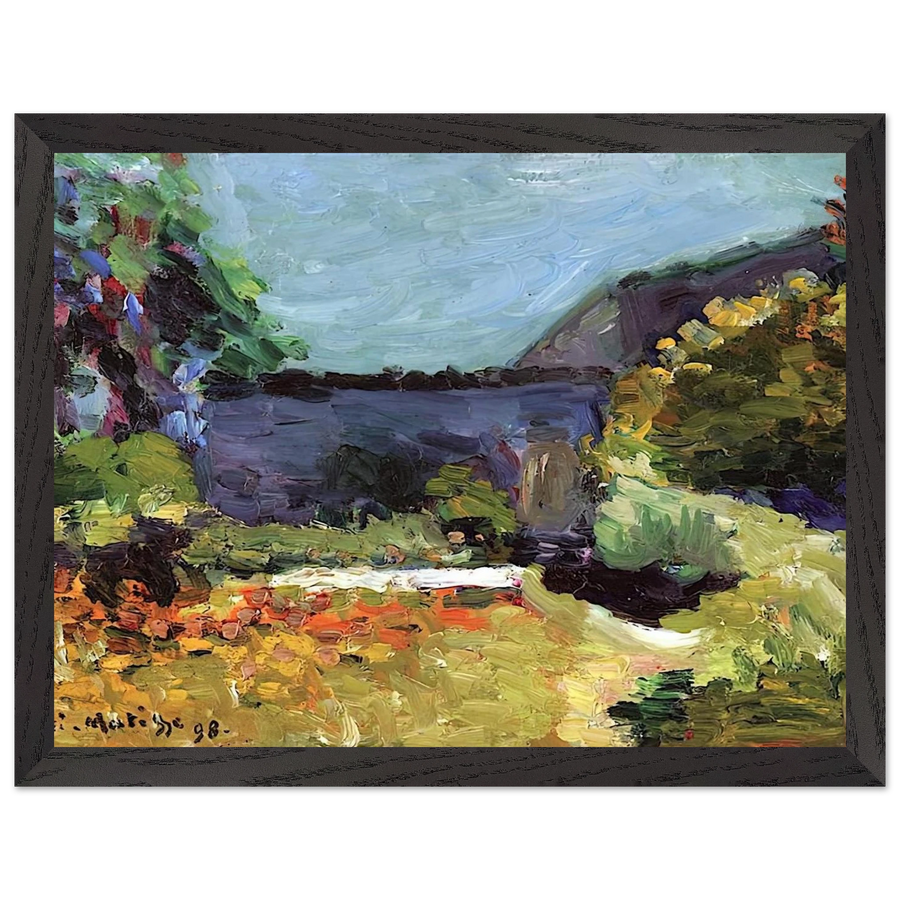 LANDSCAPE 1898 by Henri Matisse — Framed art print at Zephyeer
