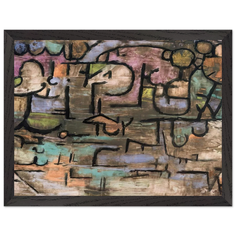 AFTER THE FLOODS 1936 by Paul Klee — Framed art print at Zephyeer