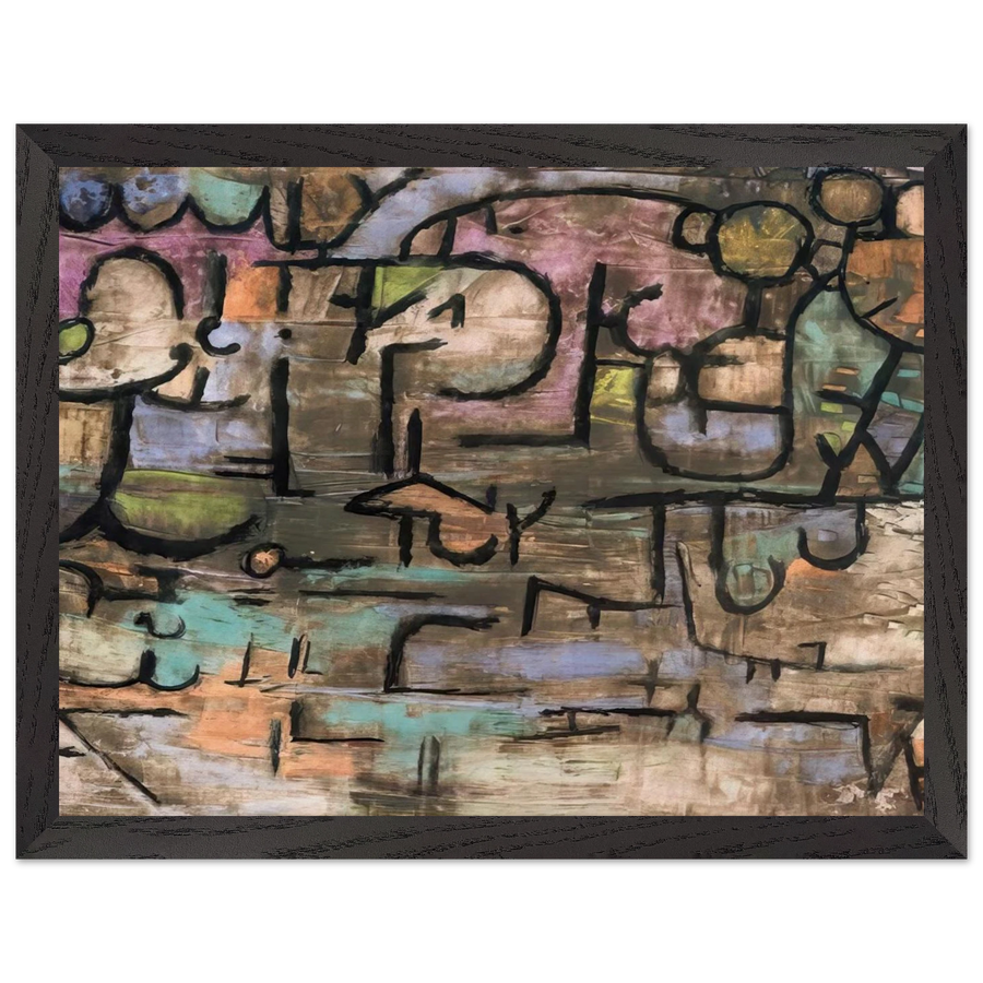 AFTER THE FLOODS 1936 by Paul Klee — Framed art print at Zephyeer